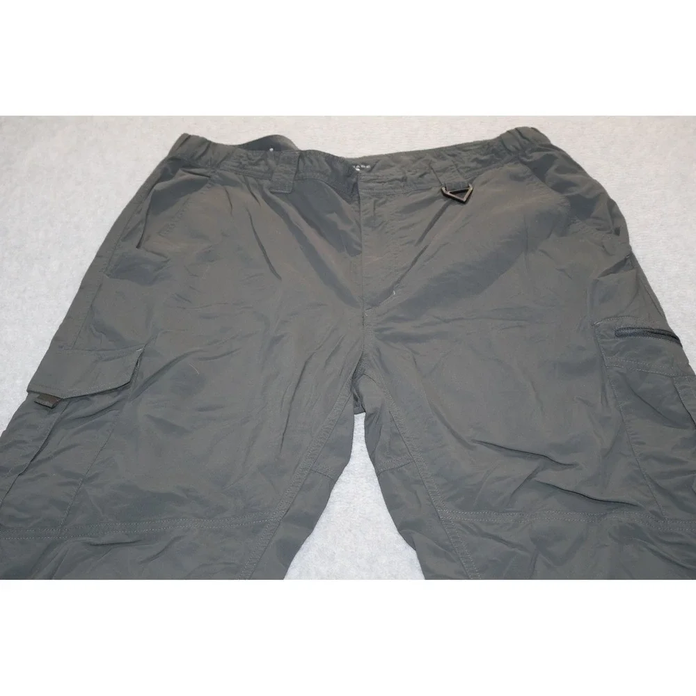 Columbia PFG Pants Mens 36x30 Gray Cargo Performance Fishing Gear Hiking **